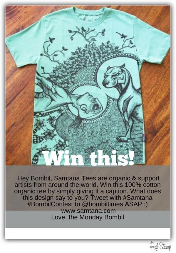 BombilTimes's tweet image. Deep! RT “@ShrutiSeTakkar: @BombilTimes Connection from Within. :) #Samtama #BombilContest”