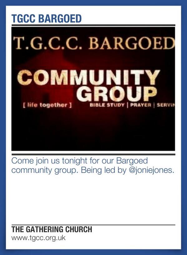 TheGatheringCC's tweet photo. Tgcc Bargoed http://t.co/R1eDYTkhd0 http://t.co/my8cVF2hXM