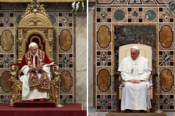avalos_morer's tweet image. ¿Búscamos las siete diferencias? #papam #Francisco Otra forma de vivir.