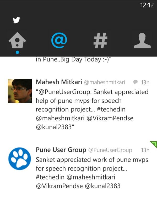VikramPendse's tweet image. Proud to share :) #techedin @IndiaMVP