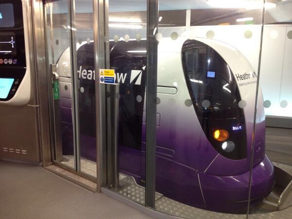 The amazing #Pod!! #BusinessParking #T5 #BAA it's like the driverless cars from #FifthElement!