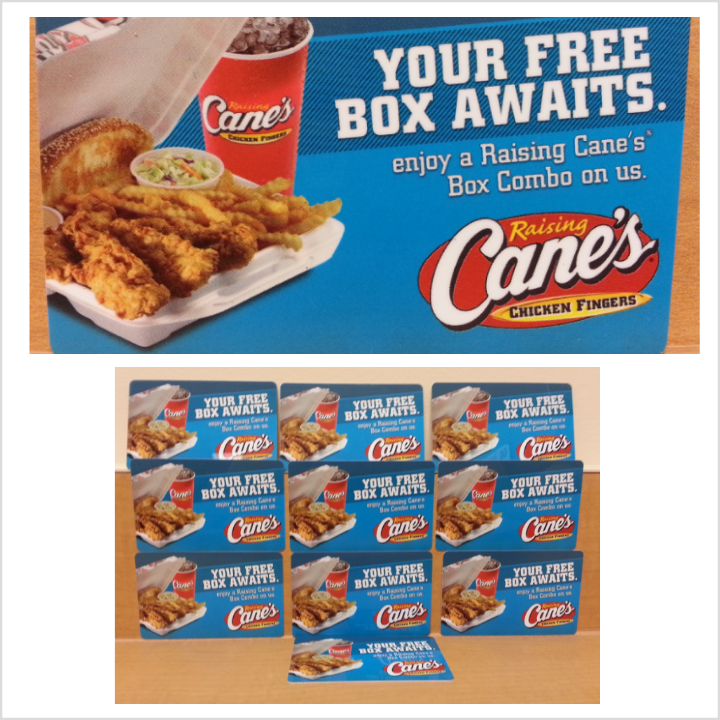 Free Box Combo for becoming a Caniac (Raising Cane's) : r/freebies