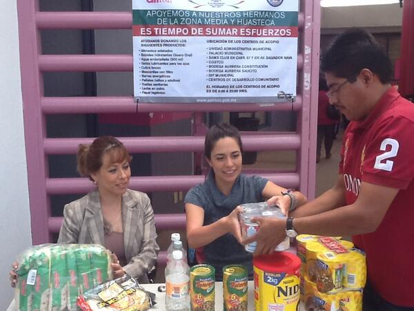 mariamp91's tweet photo. Los esperamos a todos en el centro de acopio en las instalaciones del @DIFMpalSLP para apoyar a nuestros hermanos http://t.co/Iplxdvooo8