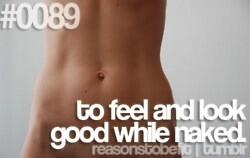 Fittieproblems's tweet image. To feel good and look good naked ;)