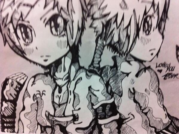 DefaultPunk's tweet image. Just made for my gf. She's a big otaku lol