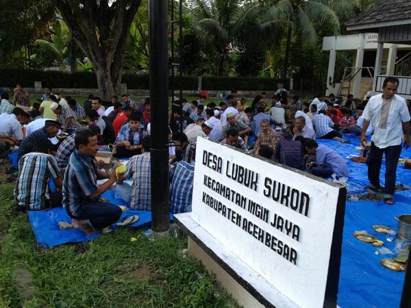 Foto | 24/3/13 | Suasana #Maulid di Desa #Wisata #LubukSukun, #AcehBesar. @iloveaceh @iloveacehrayeuk @acehtravel