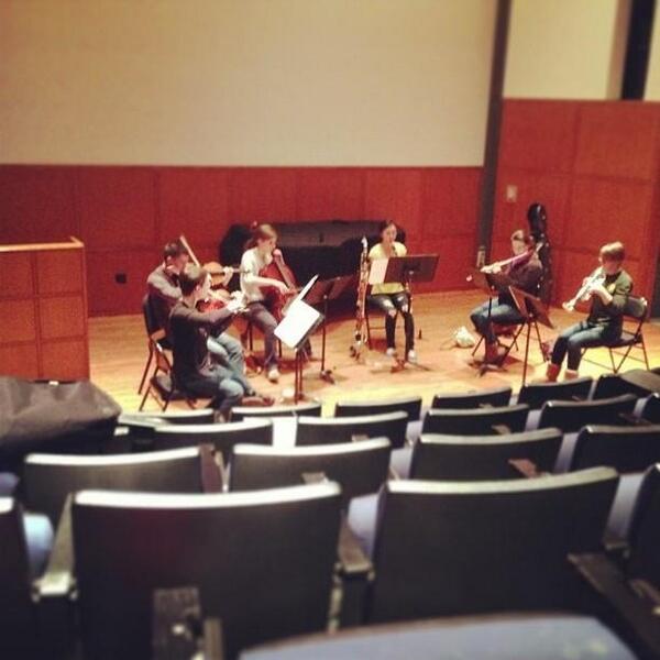 Hard at work but enjoying the challenge #greenstein #rehearsals #progress #teamwork