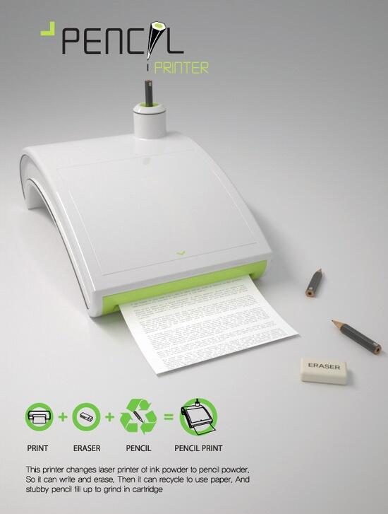 Printer bubuk pensil! Bisa diapus..