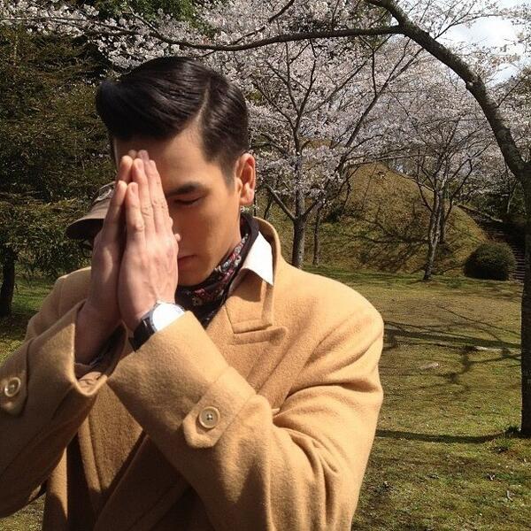 NadechK's tweet photo. #TheRisingSun เบื้องหลังละคร "รอยฝันตะวันเดือด" shooting at Japan 🇯🇵 #Nadech #Japan http://t.co/sd6xIxo3u1