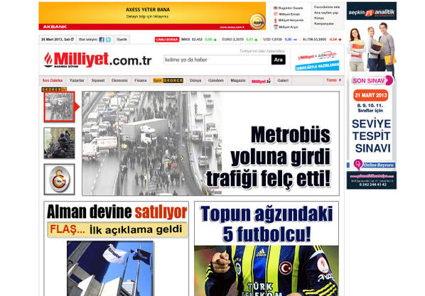 milliyet.com.tr de yayınlanan Seçkin Pi Analitik dershaneleri reklam çalışmamız.