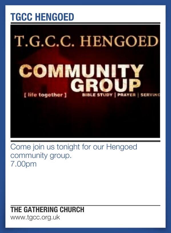 TheGatheringCC's tweet photo. Tgcc Hengoed http://t.co/qJuT97Sgvb http://t.co/9NjWBTUtzc