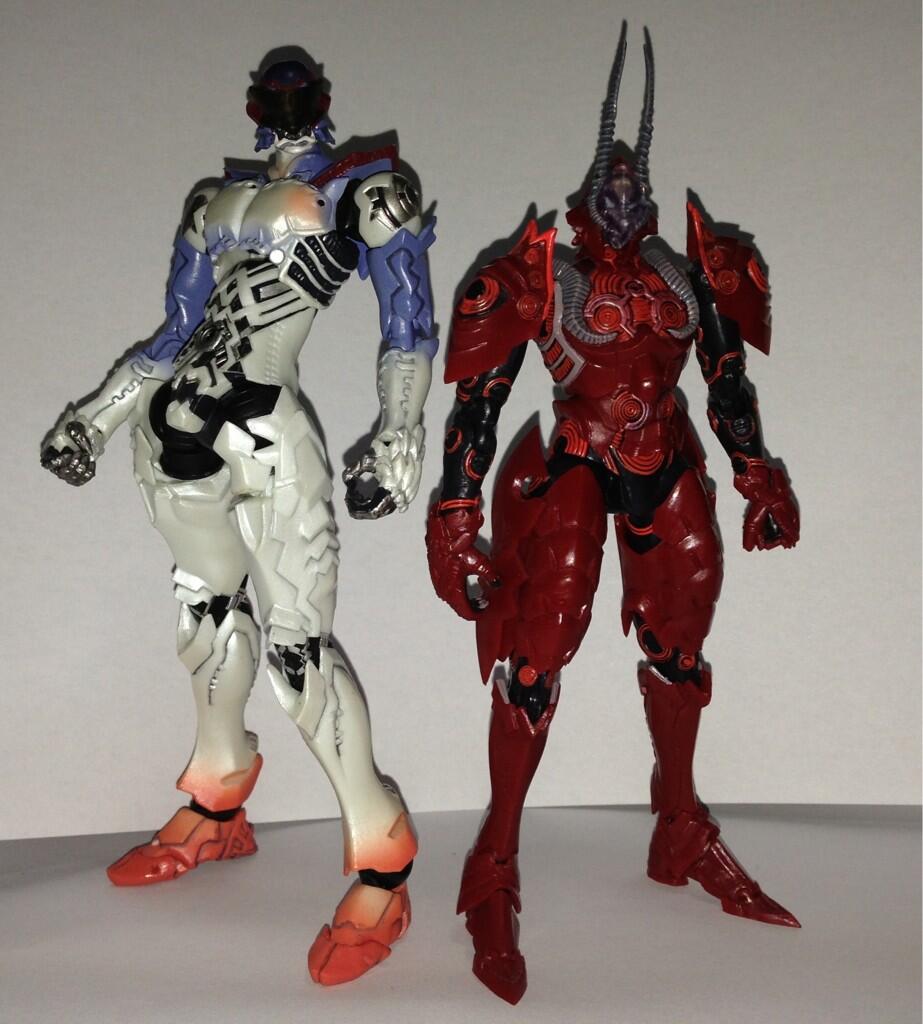 乙羽ghost天 ヘルマンブラスレイター ゲルトブラスレイターと比べて小せえ と思ったら そういやゲルトの方はいじくりまくってんの忘れてた Http T Co Iqualhnwg4 Twitter