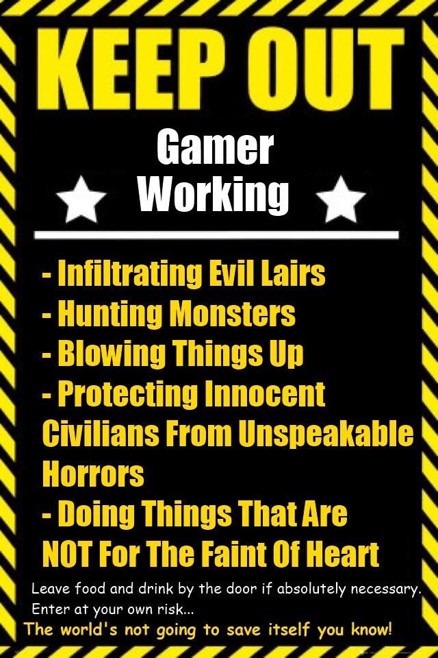 WTF Gamers  Only on Twitter Here s a KEEP OUT Gamer  