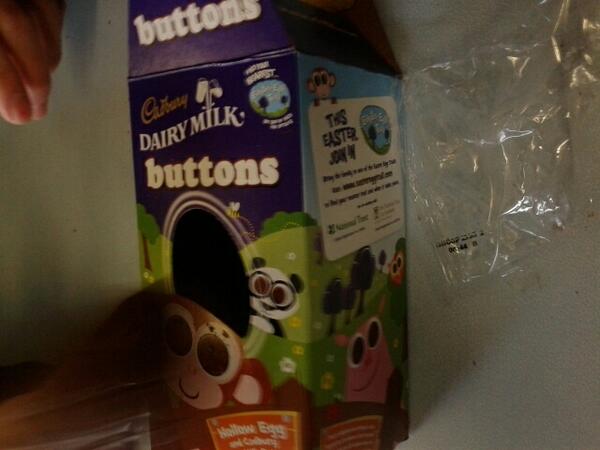 jthakx's tweet image. We found the #WHOSTHATCHICK in the easter egg challange and got this which was quickly consumed