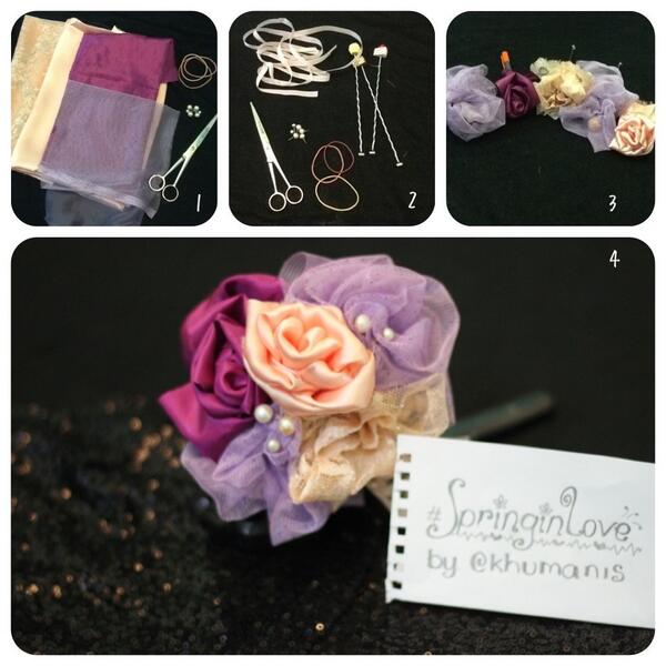 khumanis's tweet image. Bonjour @LancomeID ,this is my #SpringinLove creation :: "Beaurose Bridesmaid Bouquet" | #diy