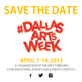 DallasArtsMonth's tweet photo. SAVE THE DATE! RT this post for a chance to win a dinner for 4 at @Oddfellows in the @BishopArtsDist! #DallasArtsWeek http://t.co/J0uZ3A4ION