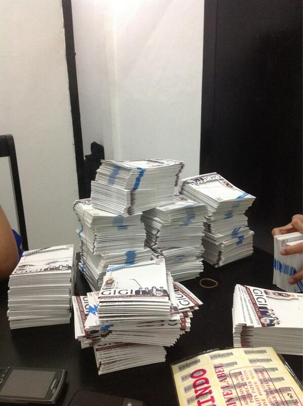 Tiket konser gigi :)