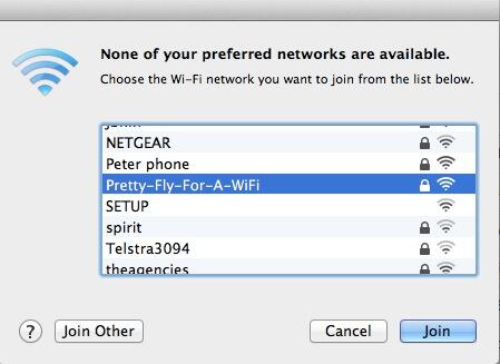 Wifi hotspot name of the day #wifi