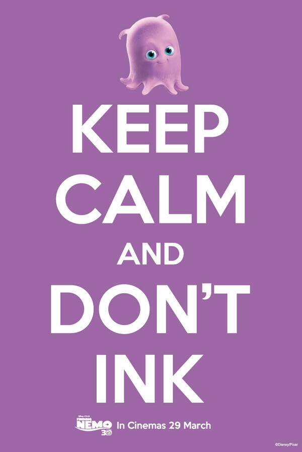 Disney_UK's tweet photo. Some words of wisdom from Pearl #FindingNemo3D http://t.co/Y0KbGvn1xl