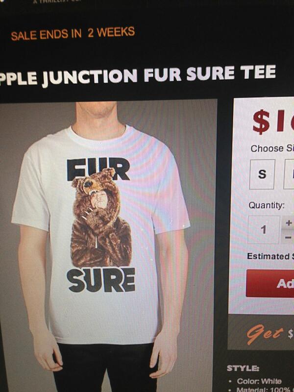 alwaysthetemp's tweet image. I want this haha, so great #workaholics #fursure #punzferdayz @UncleBlazer