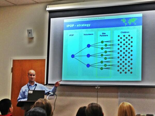 IPOProject's tweet image. The teaching continues.  MD Ted Ruel offers insight into IPOP's journey &amp;amp; challenges today at SFGH. #GlobalHealth
