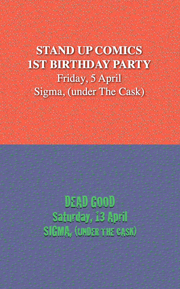 WeaponessBand's tweet photo. 3) I wrote a 227 word Facebook post RE: GIGS, and I got 1 venue wrong. both gigs are in the same place! - ∑S∑I∑G∑M∑A∑ http://t.co/YMTldzE2yL