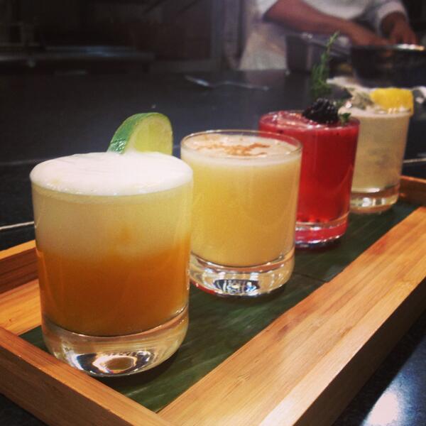 ChefEramirez's tweet photo. Come to #RaymiNYC indulge yourself in are #Inca #Trail #pisco #creations #peruvianfood #happyhour #machupichu http://t.co/LB2qvlxXPJ