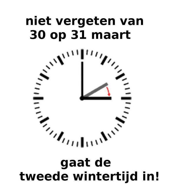 Aanstaand weekend!