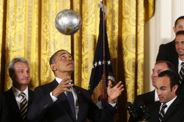 Obama: World Cup schedule affecting foreign policy moves