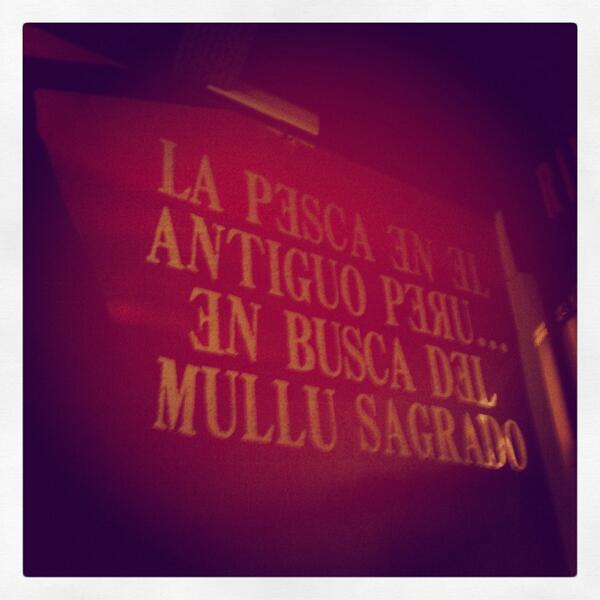 guiaoleo's tweet photo. RT @ches1977: comimos excelente en Mullu #recomendado #peruvianfusion http://t.co/4UzI80BPhr
