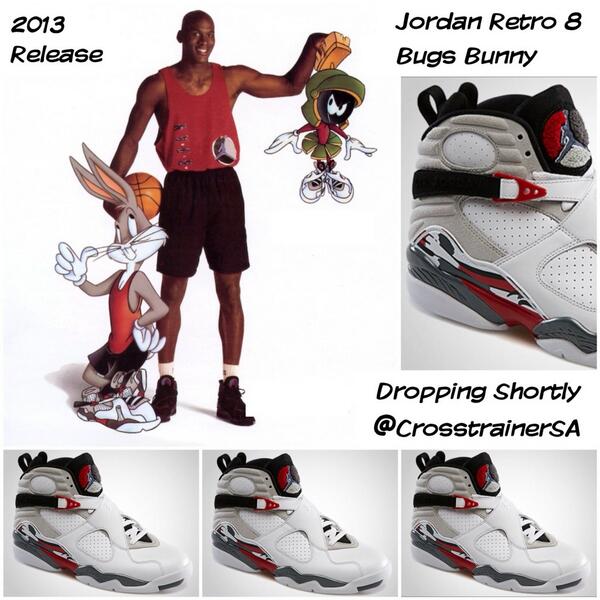 jordan retro 8 bugs bunny