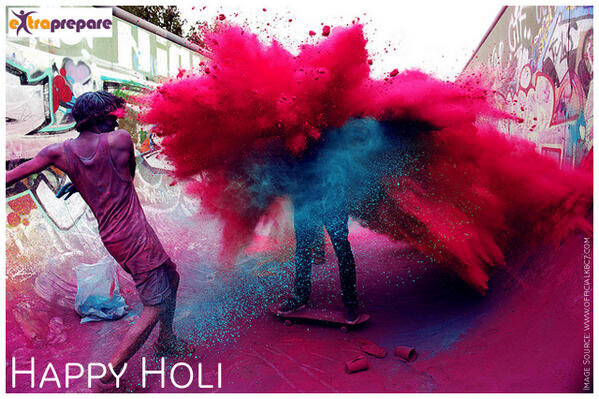 extraprepare's tweet image. Extraprepare wishes all a very happy holi.. :)
