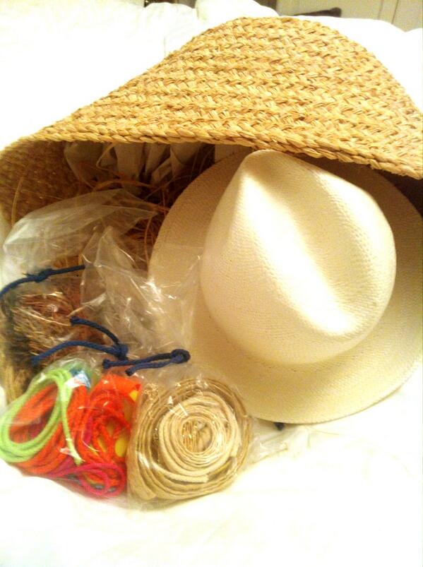 Was asked 2 do a DIY design for <a href="/_hatattack/">Hat Attack</a> Final will be auctioned off for National Skin Cancer Awareness Month