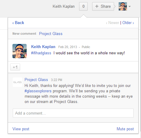KrazyKaplan14's tweet image. This just happened! #ProjectGlass #Glassexplorers