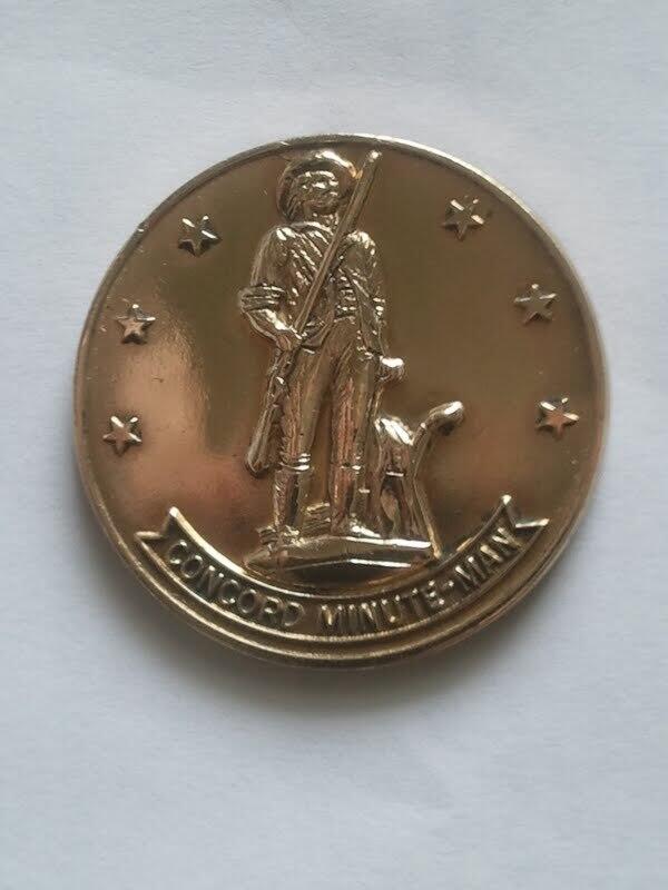 MinuteMan1776's tweet image. I found the perfect pocket coin for my Twitter handle! #TCOT #SupportAndDefend