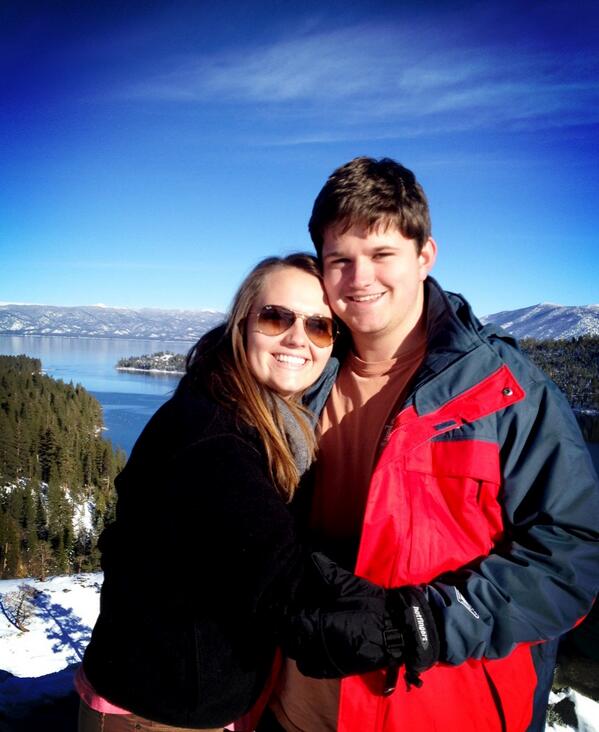 emsterrocks's tweet photo. @UTexasSTRONG me and @CPSandwith hiking in Tahoe! #TexasSTRONG http://t.co/SFCRx4f7W3