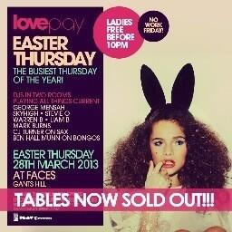ElliesHair's tweet photo. So I'm seeing everyone is tweeting about @LovePlayParties this Thursday at @FacesEssex! Who's coming? #BankHoliday http://t.co/gQSXh6nBwg