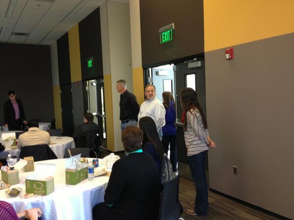 theCRE's tweet image. General Mills Recruiting team visits our session!