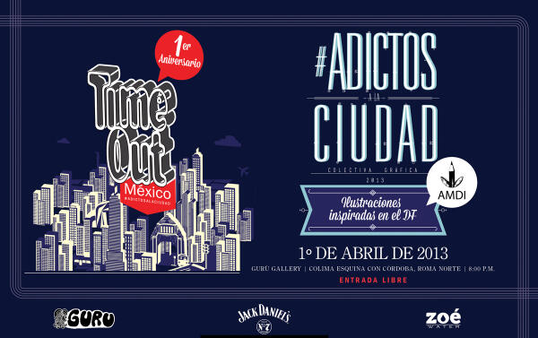 TimeOutMexico's tweet photo. ¡Celebra con nosotros el #AniversarioTOM durante todo abril!  Empezando este lunes en @GuruGaleria #GraciasDF :D http://t.co/sHogSBsN4h
