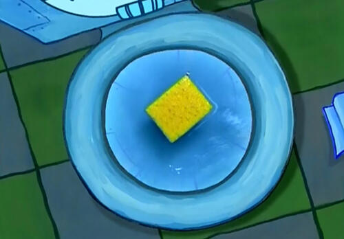 Oh That's Real Nice SpongeBob Toilet Meme