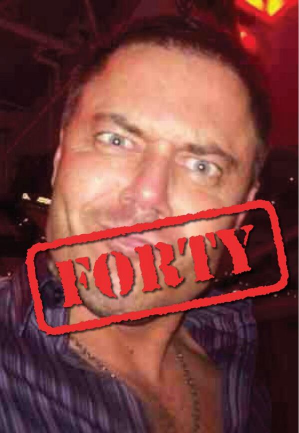 SteveWiley73's tweet image. The poster for my 40th birthday party in a couple of months. 😁 #TheBigFourO #CrackingOn #WhereDidAllTheTimeGo