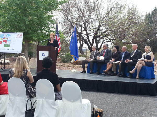 BuildingHopeNV's tweet image. Helen Foley speaking at rhe Blue Print Signing @USDA @senatorReid @ffw_pr