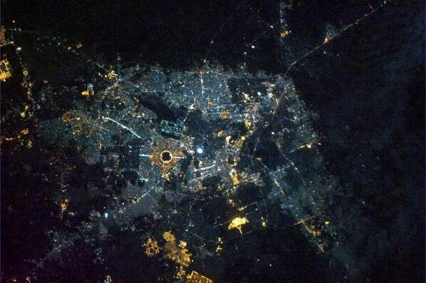 ShazIqbal77's tweet image. Lahore Satellite view. #WallCity #Pakistan