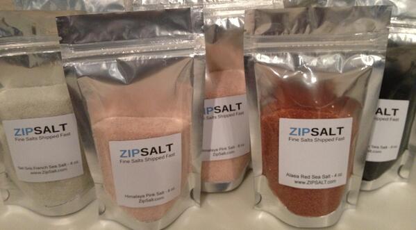 zipSalt's tweet image. New Resealable Bags - Perfect for any fine cooks kitchen @zipsalt @danielkucer