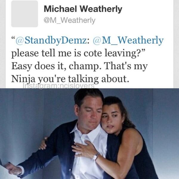 _NCISFANATIC_'s tweet image. Just give me a second to become emotionally stable *DEAD* @M_Weatherly #NCIS
