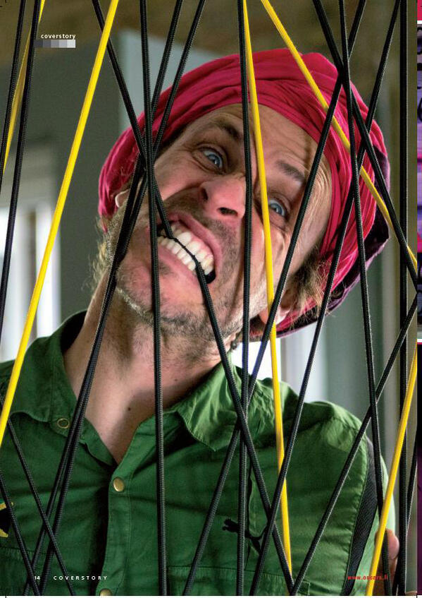 „Ich bin eigentlich ein Mixer. Gib mir Produkte aus aller
Welt und ich mixe daraus, was mich inspiriert.“ Chakall

i