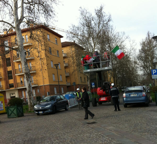 Fervono i preparativi per #adunatapiacenza  #adunatalpini  #piacenza #alpini <a href="/ana_web/">Associazione Nazionale Alpini</a>