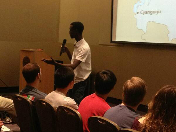 yannicktona's tweet image. Had great time at #frogtalks, thank you for giving me the opportunity to speak. #TCU #GenPrev #youth #Rwanda #TEDX