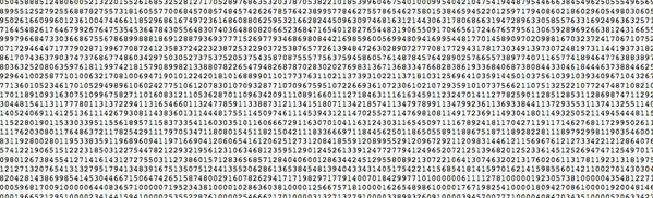 JaimeTeran's tweet image. Créalo o no, esta serie de números representa a mis amigos de facebook. #nerdismo #facebookapi
