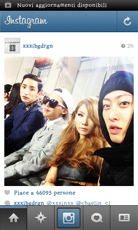 sajakim4's tweet photo. Instagram GD&amp;CL ♥ ♥ http://t.co/hJq4iGrmsx